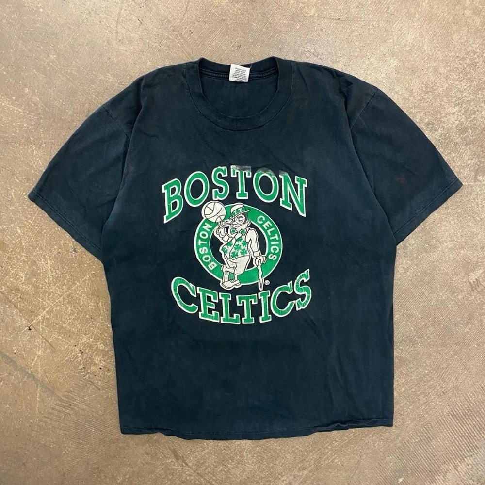 Vintage Boston Celtics Swingster 90s NBA Basketball T-Shirt Size XL